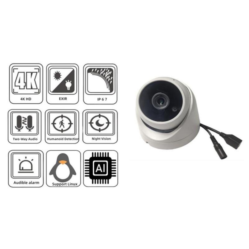 Thinkcore RV1126 IPC 50 күмбезді камерасының сипаттамасы