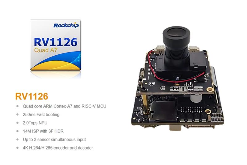 RV1126 IP камера модулі бақылауды келесі деңгейге шығарады