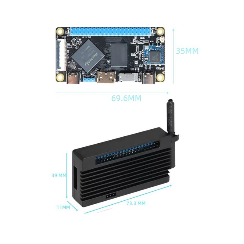 Қалта өлшемі RK3566 WiFi функциясы бар бір тақталы компьютер